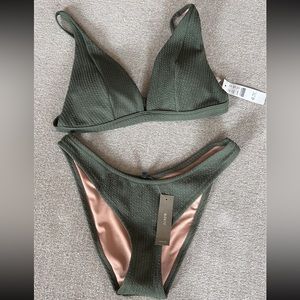 NWT brand new ribbed J.Crew bikini swim suit